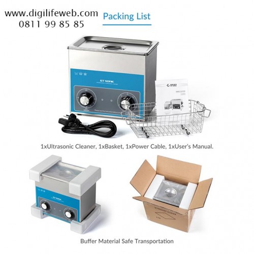 Ultrasonic Cleaner GT Sonic 3L